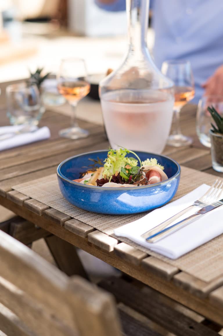 Repas 2 retaurant Les Epesses Domaine Mélusine 4 étoiles